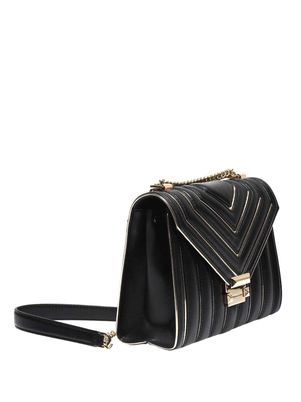 Michael Kors - Whitney L black quilted 