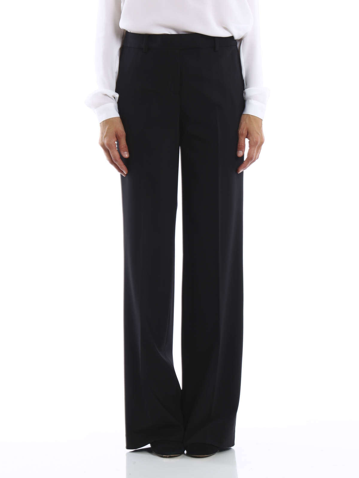 Pantalones de sastrerìa Michael Kors - Pantalón De Vestir Negro Para Mujer  - MU63GN9WH1001