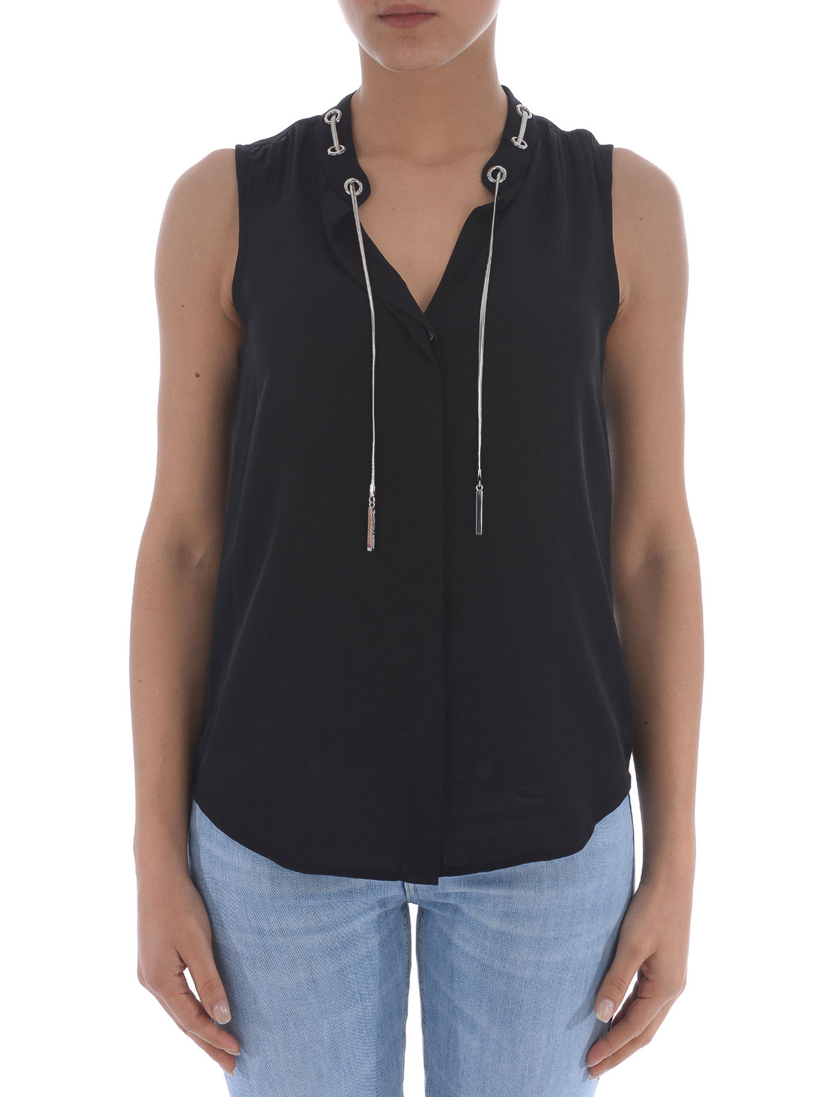 Tops & Tank tops Michael Kors Silk eyelet top MS74L69VY0001