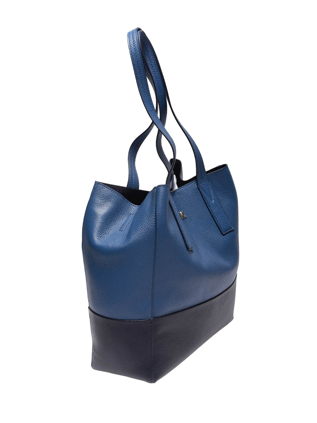 michael kors blue leather bag