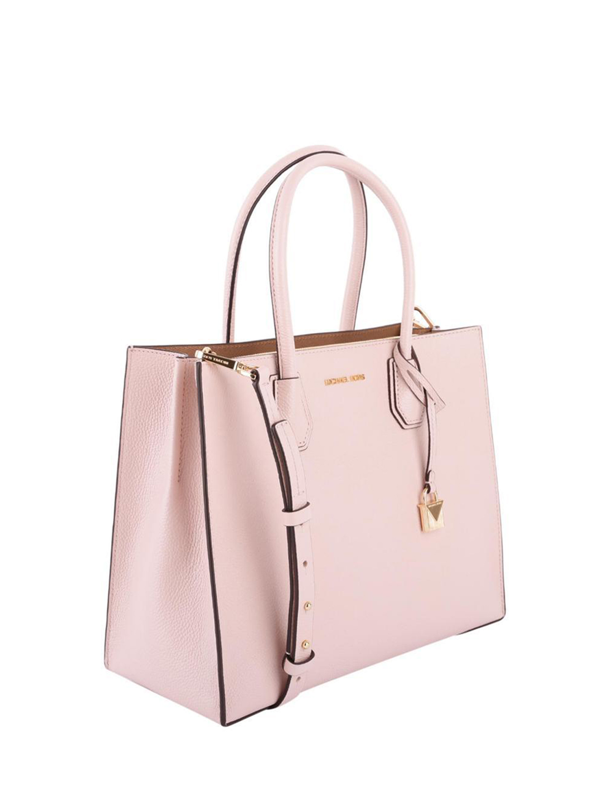 Michael Kors - Mercer large soft pink leather tote - totes bags - 30F6GM9T3L187
