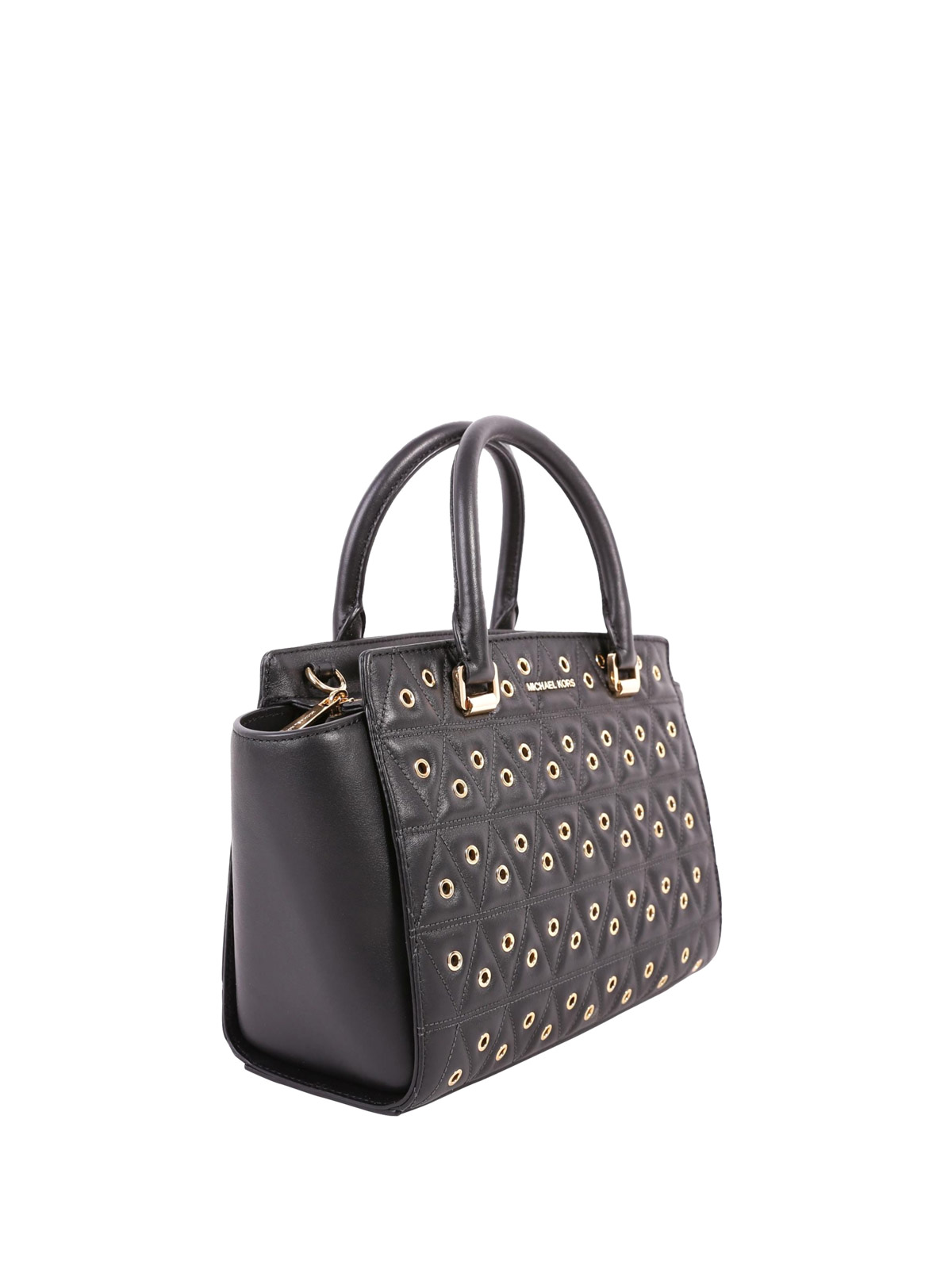 michael kors quilted tote bag