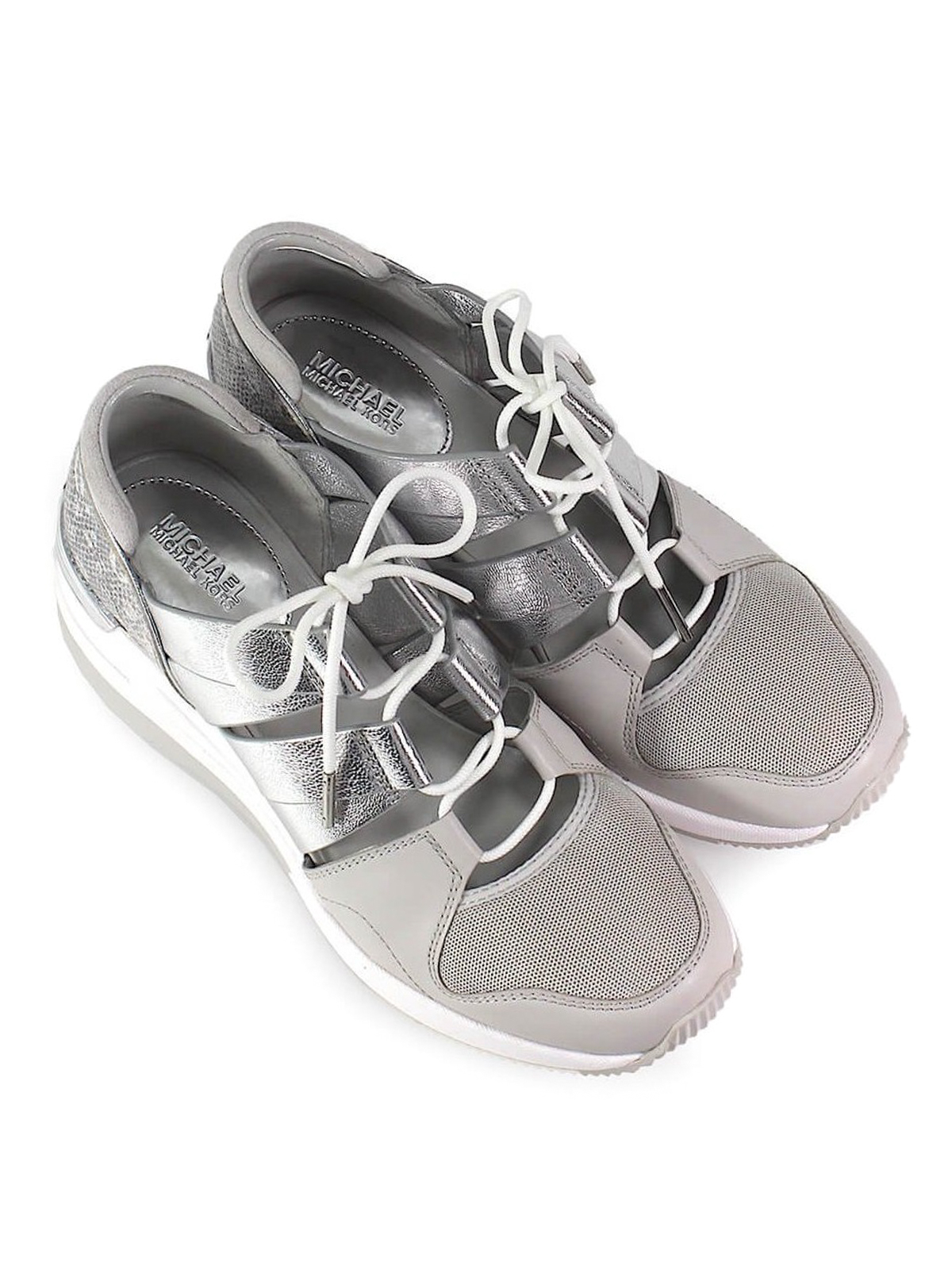 Trainers Michael Kors - Beckett cut-out leather sneakers - 43S8BKFS3L983