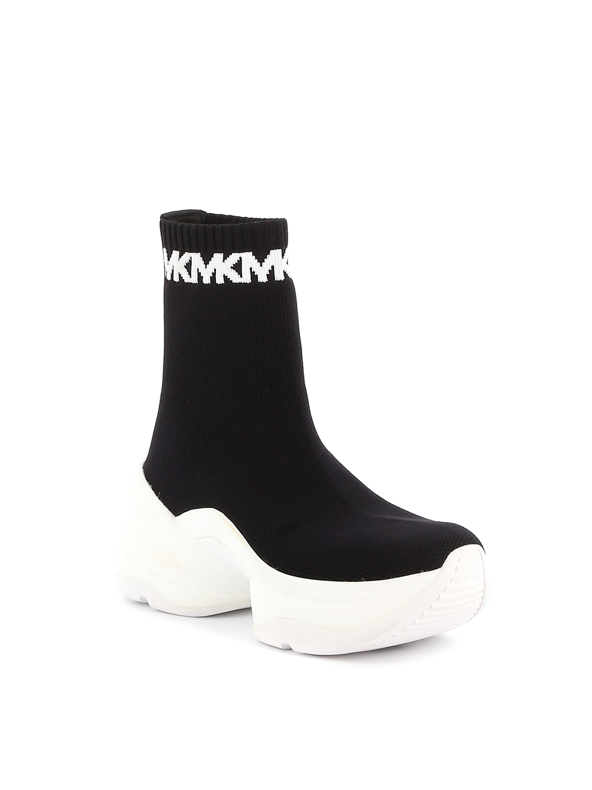 michael kors black sock sneakers