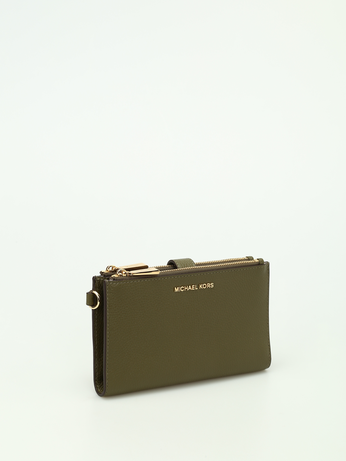 Wallets & purses Michael Kors - Adele olive double zip wallet -  32T7GAFW4L333