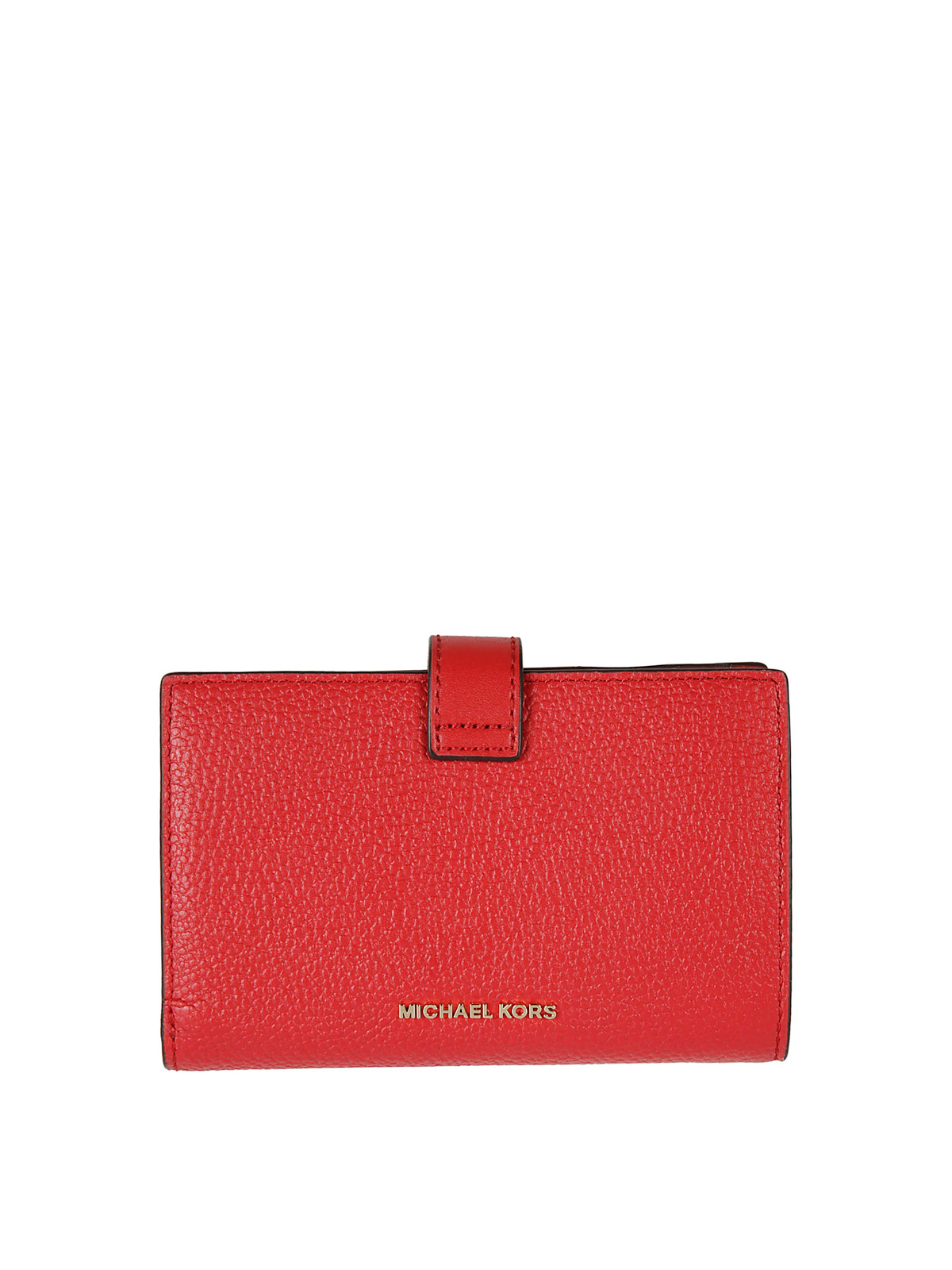 red MK wallet