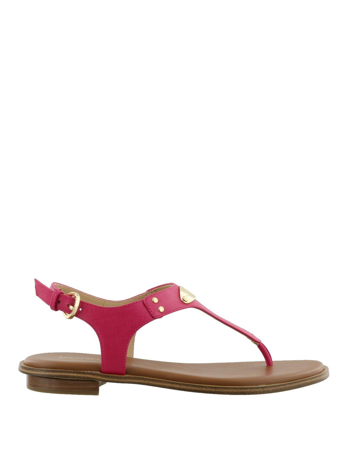 michael kors leather thong sandals