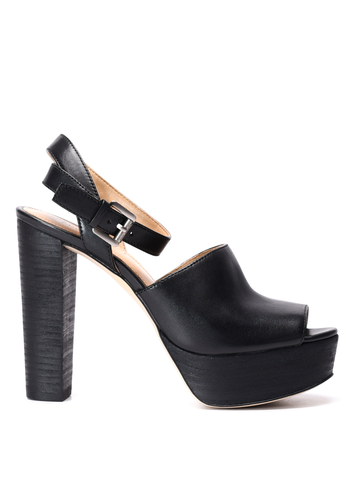 Sandals Michael Kors - Trina platform leather sandals - 40R7TNMS1L001