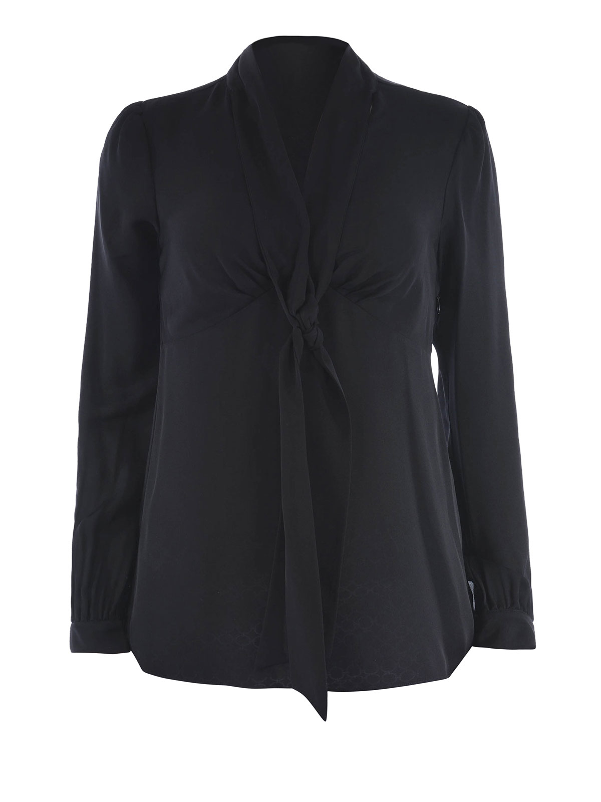 Shirts Michael Kors - Bow tie silk blouse - MH54KNTVY0001 