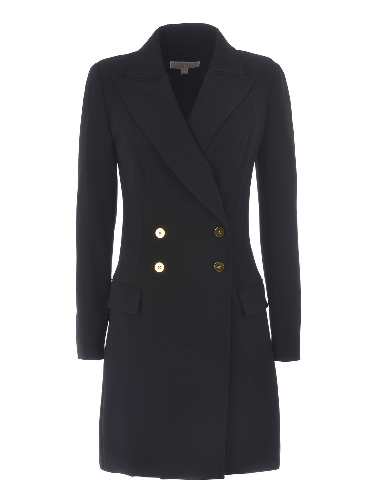 Short dresses Michael Kors - Double-breasted coat inspired dress ...