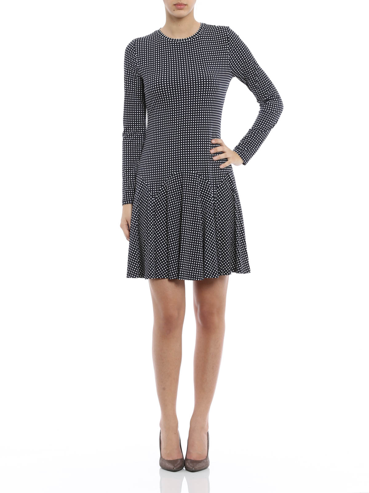 Micro-square pattern dress by Michael Kors - short dresses | iKRIX