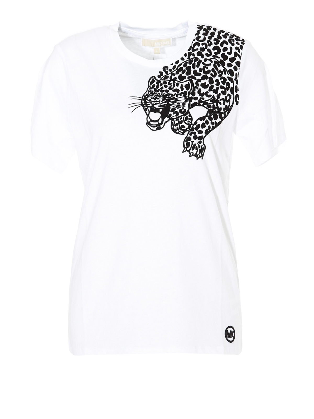 michael kors leopard t shirt