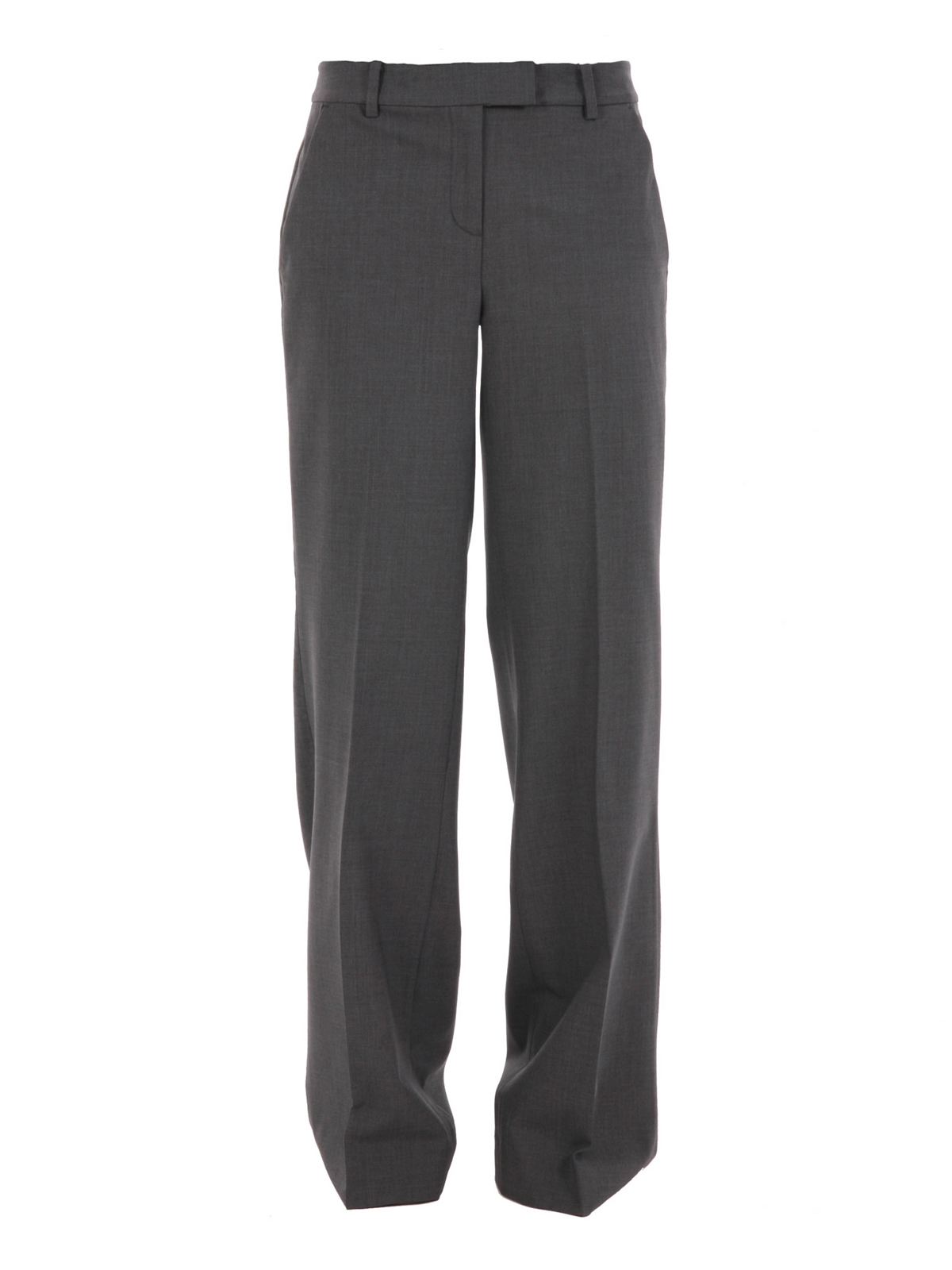 slaaf Arbeid Specifiek Tailored & Formal trousers Michael Kors - Wool wide trousers - MU63GN9WH1011