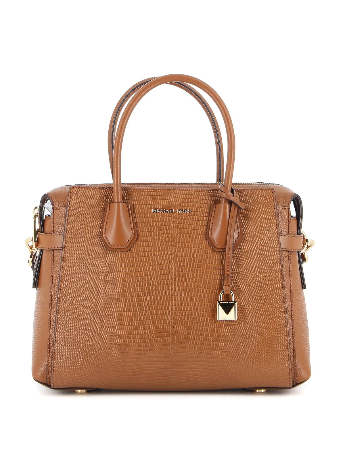 michael kors mercer medium leather satchel