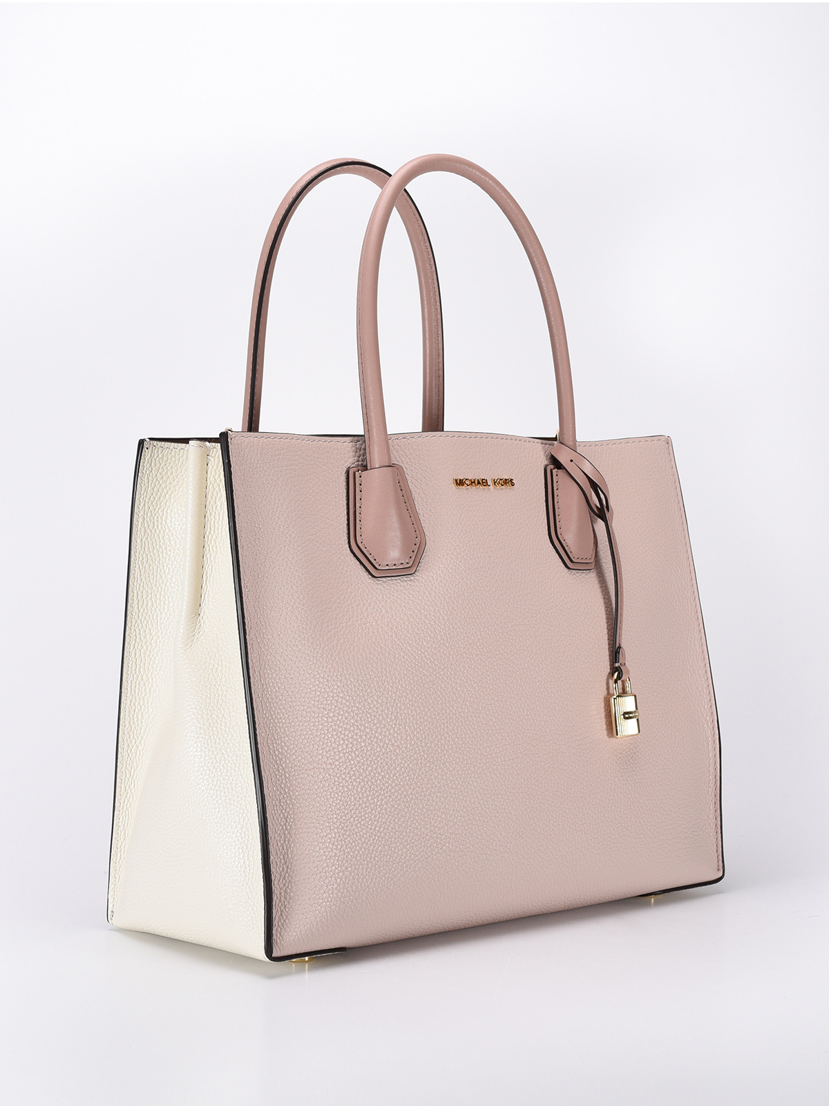 michael kors two tone tote bag