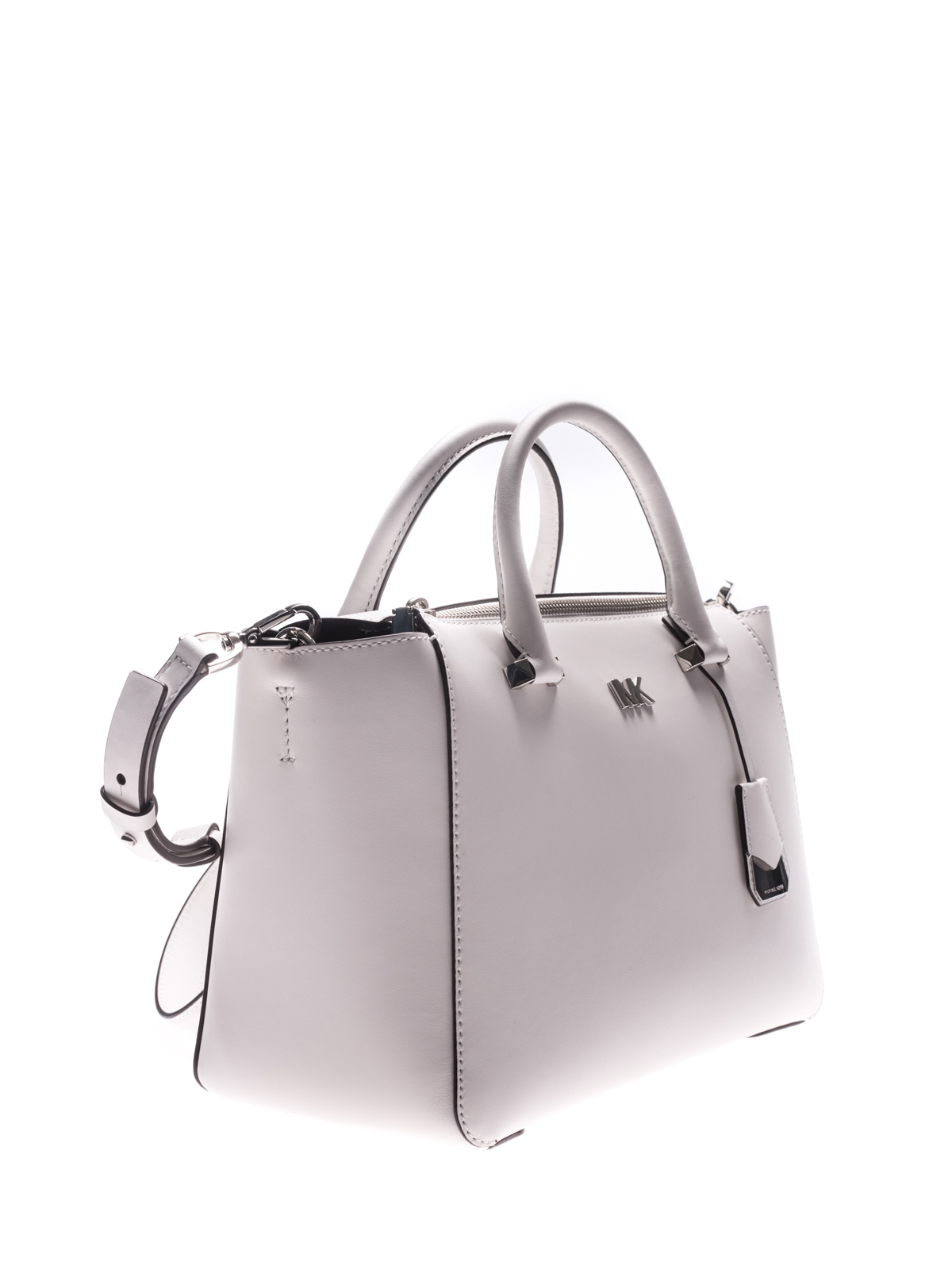 Nolita white leather bag by Michael Kors - totes bags | iKRIX
