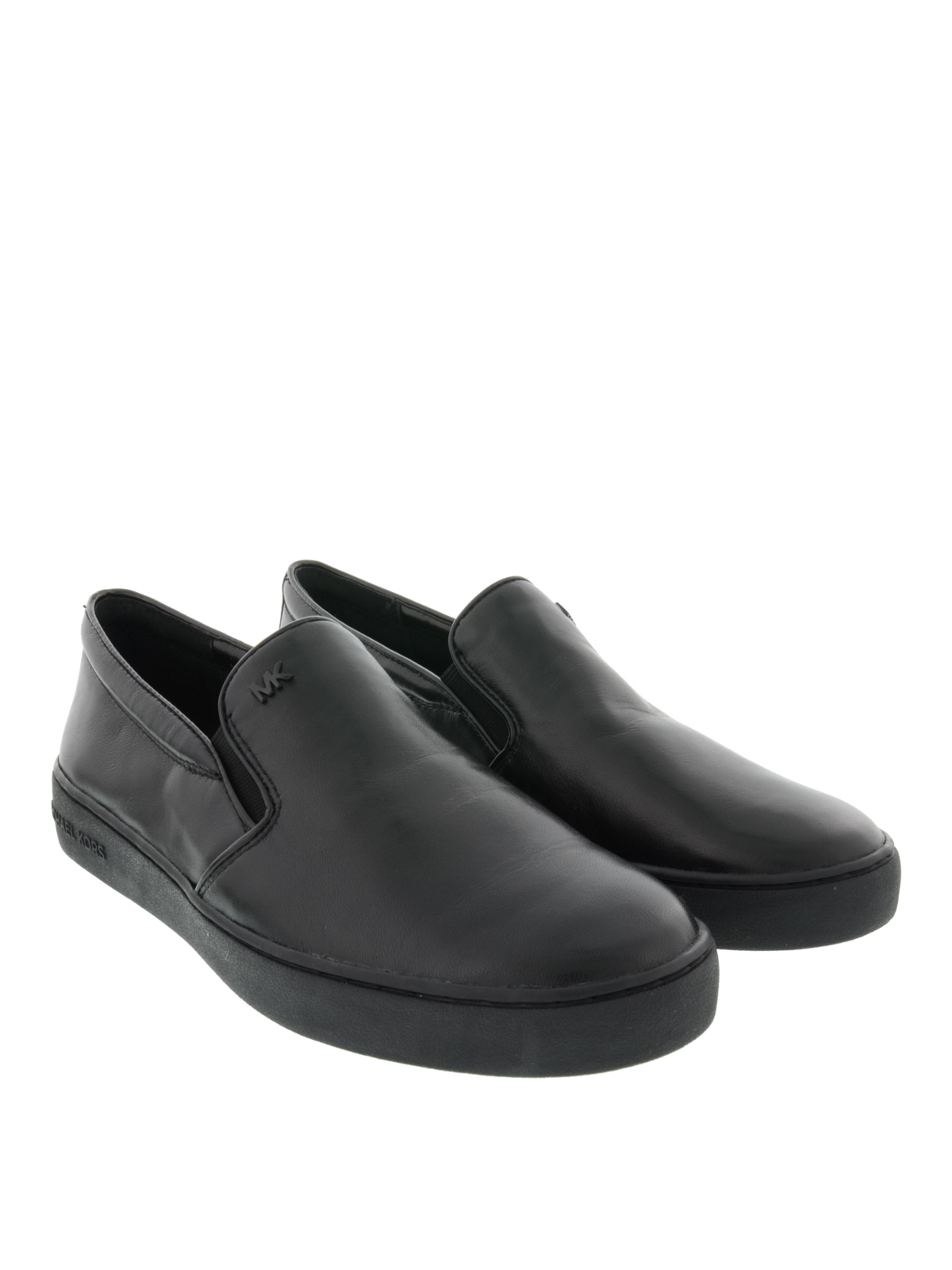 mk keaton slip on black