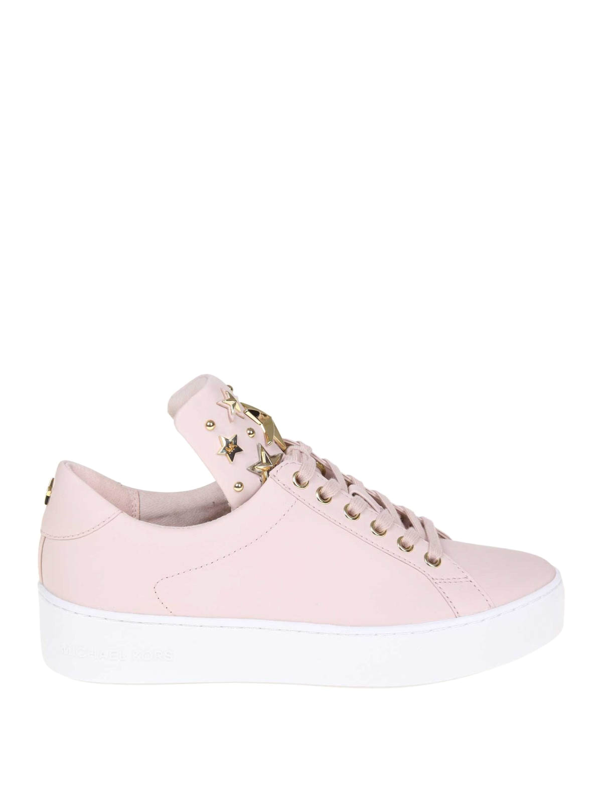 Mindy light pink leather sneakers 