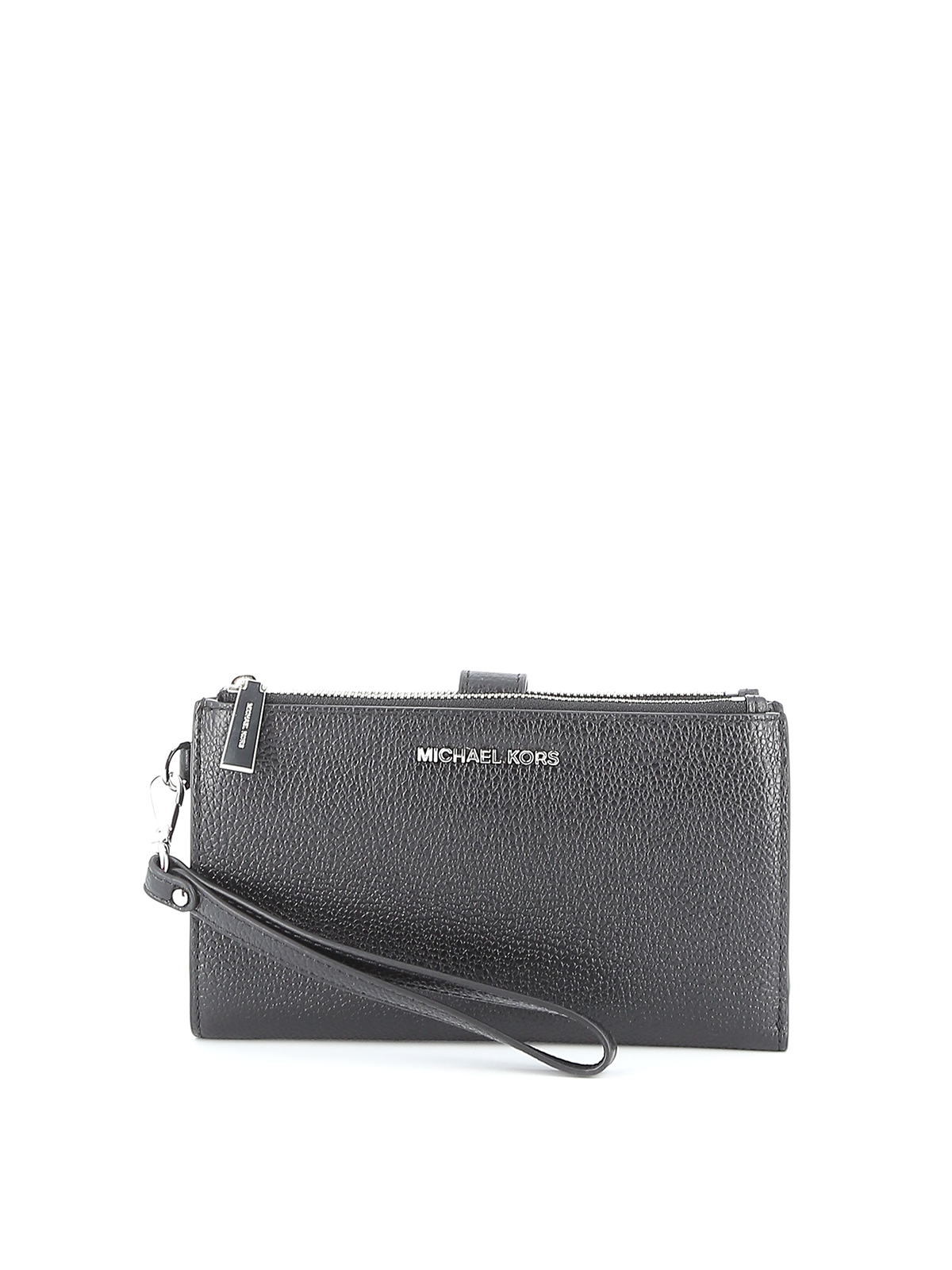 Wallets & purses Michael Kors - Jet Set black leather double zip wallet -  34F9SAFW4L001