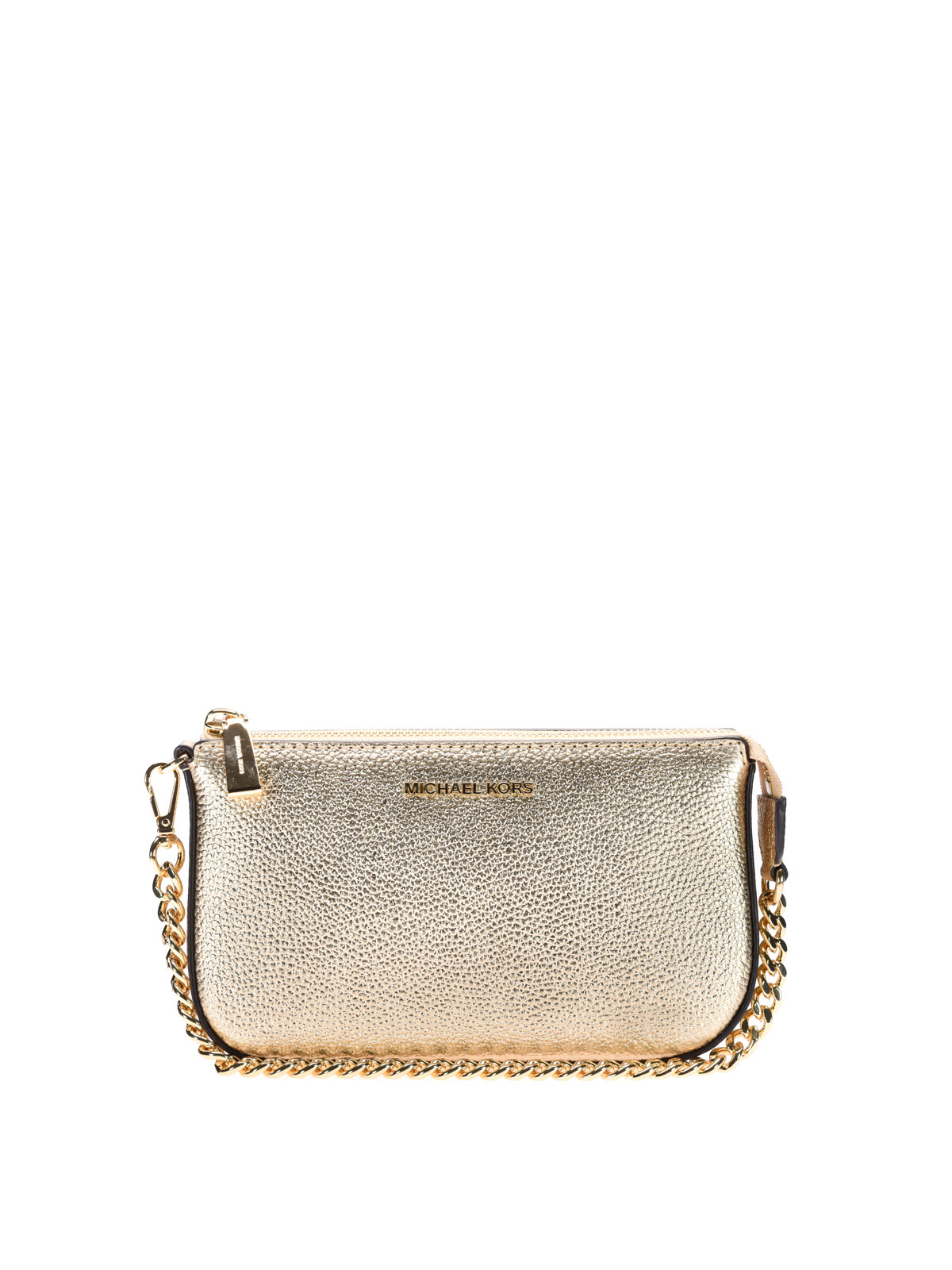white and gold michael kors wallet