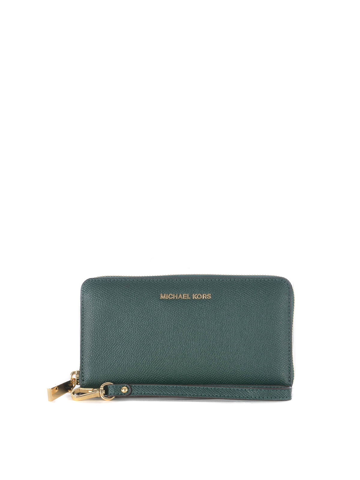 MK green wallet