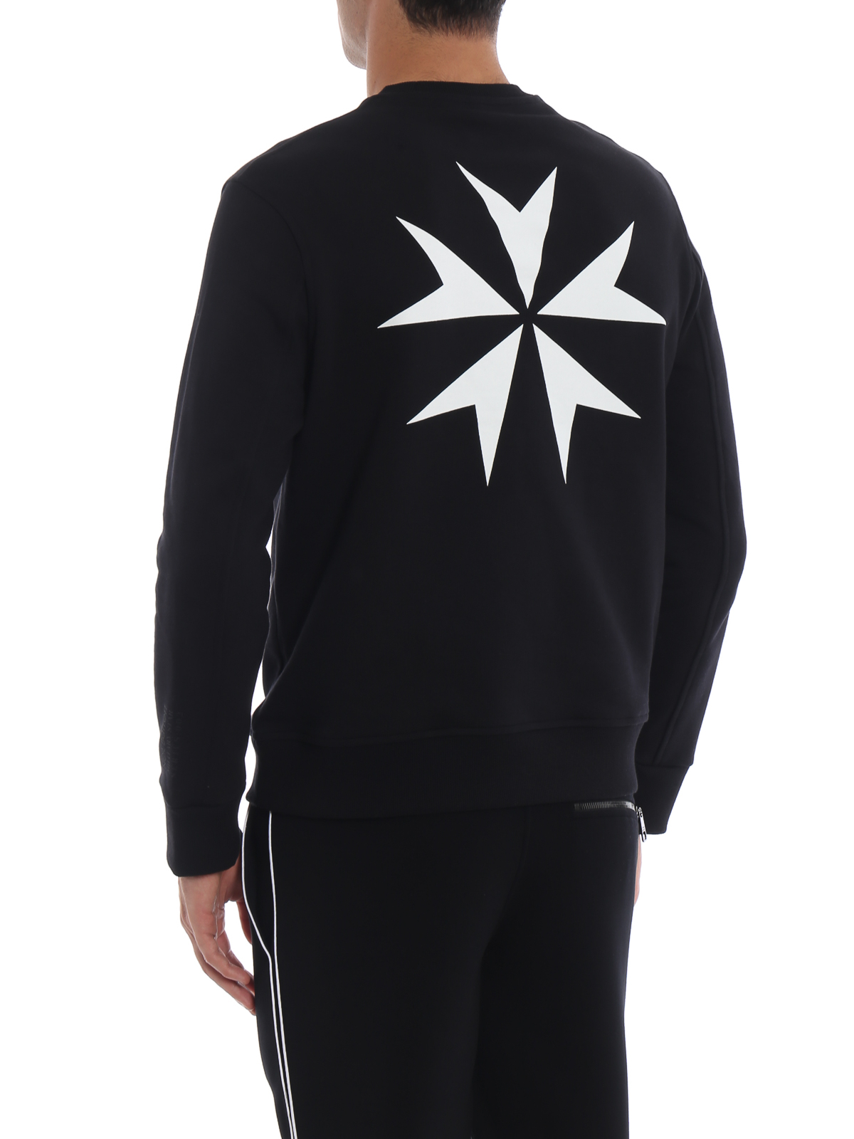 Neil barrett military star sweatshirt Clearance