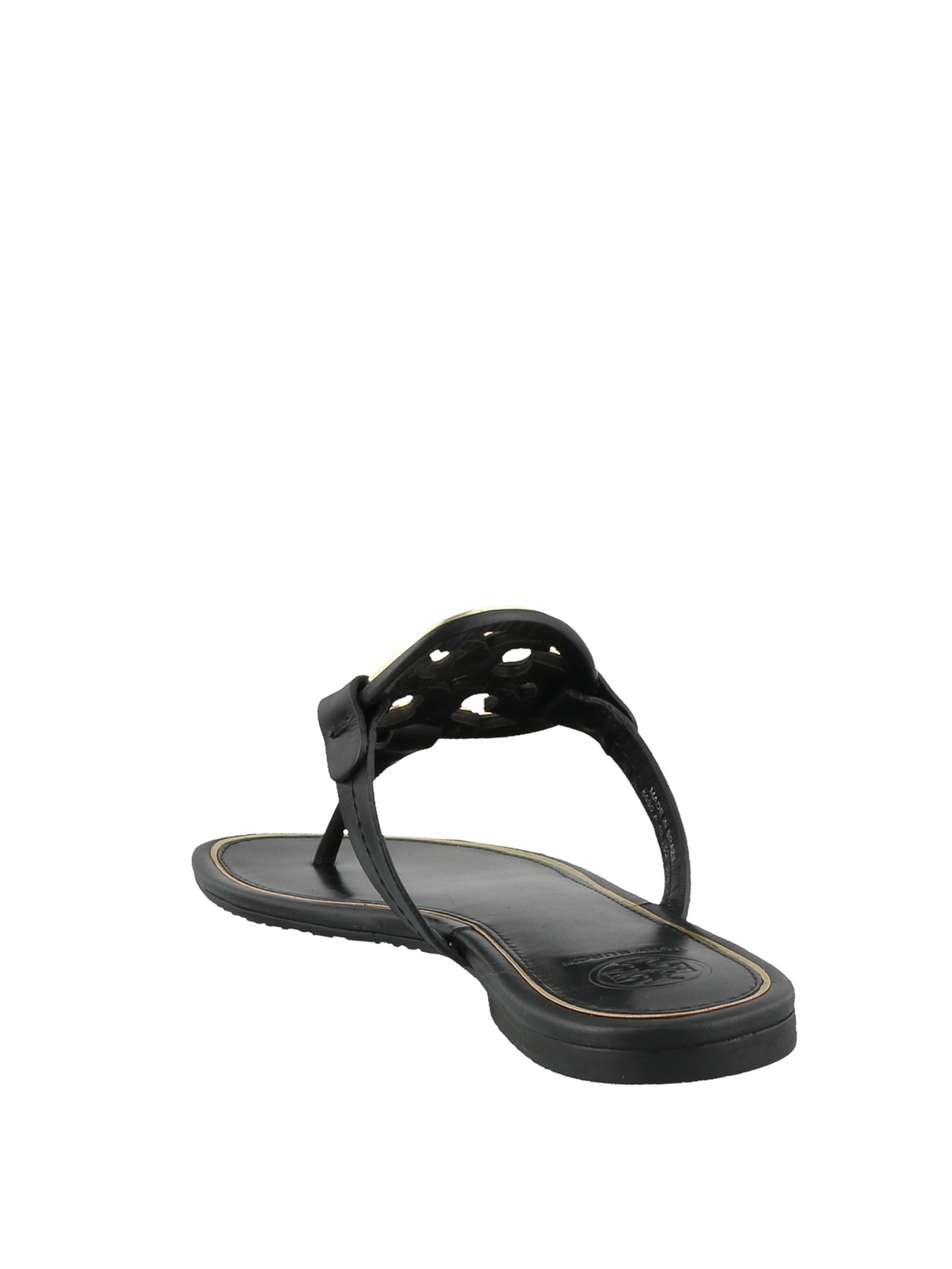 Sandals Tory Burch - Miller leather flip flops - 47617013 