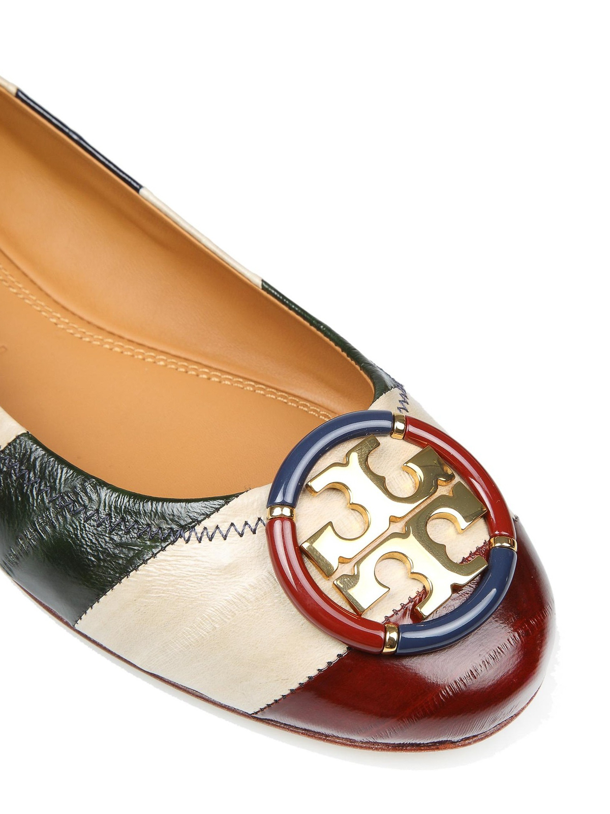 Flat shoes Tory Burch - Minnie leather ballerinas - 74103421 