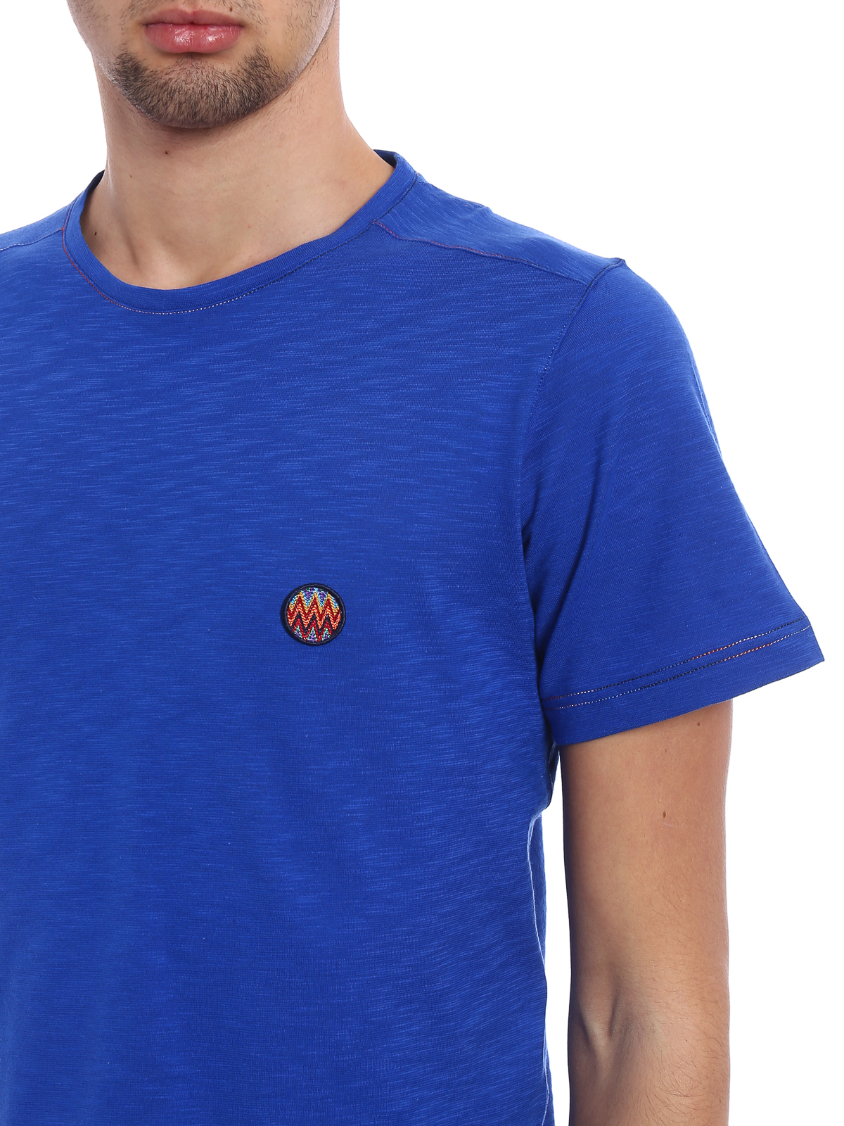 تی شرت Missoni - Multicolour patch blue 