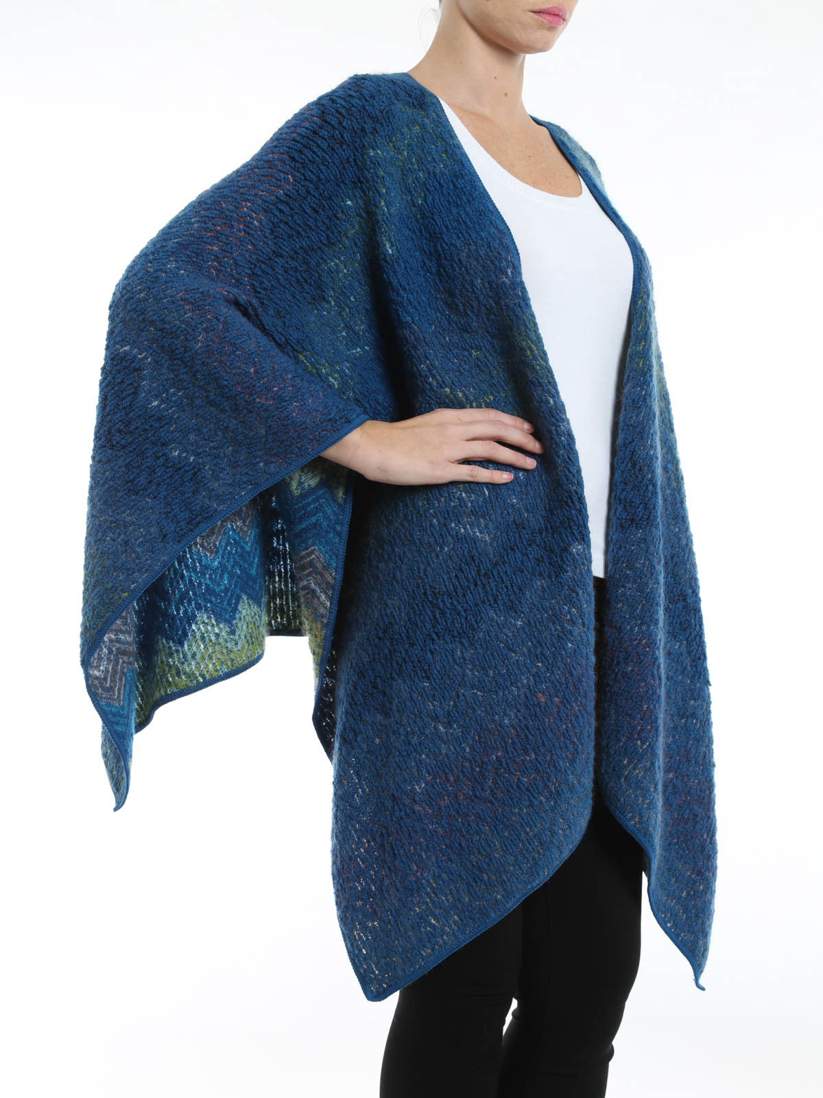 Capes & Ponchos Missoni - Wool and mohair reversible cape 