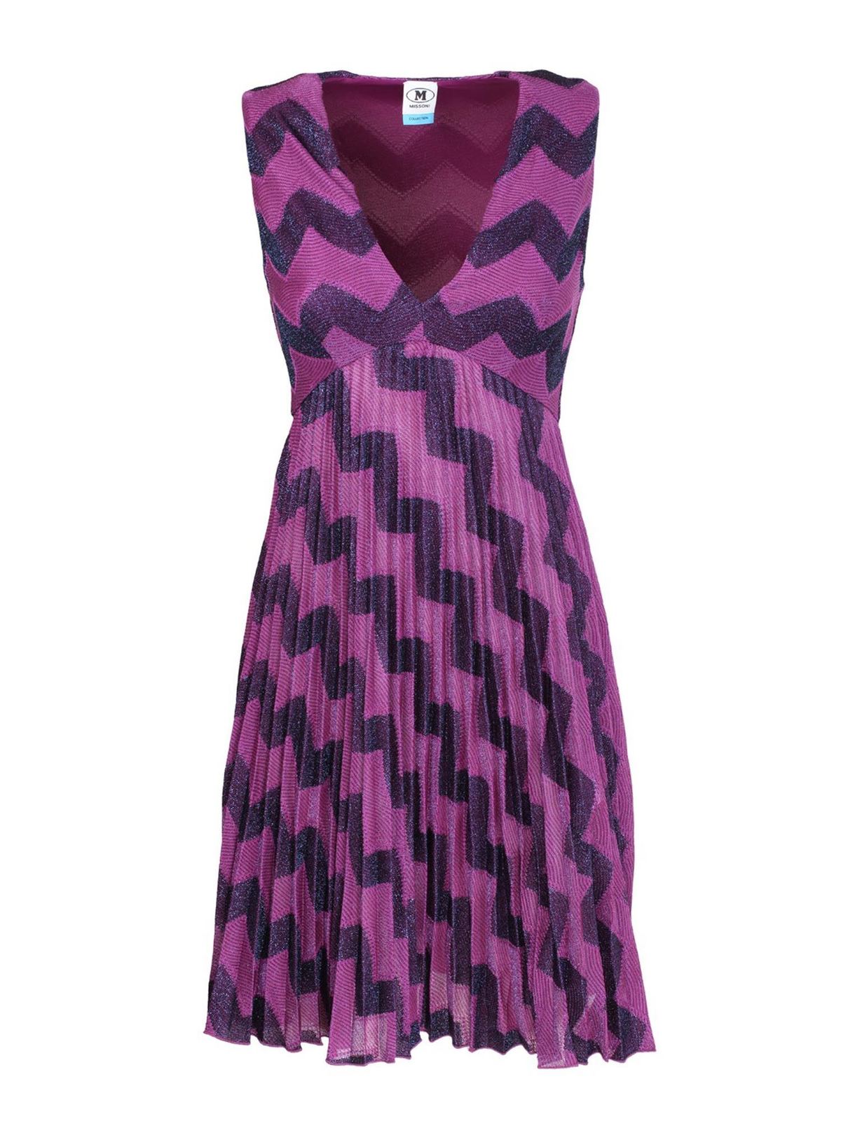 Missoni Robe Courte Violet Robes courtes 2DG004282J003RL500Y