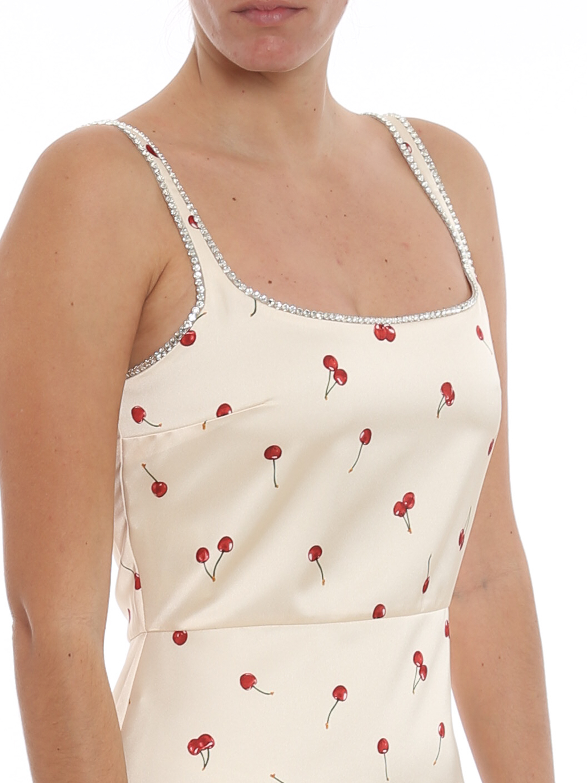 miu miu cherry dress