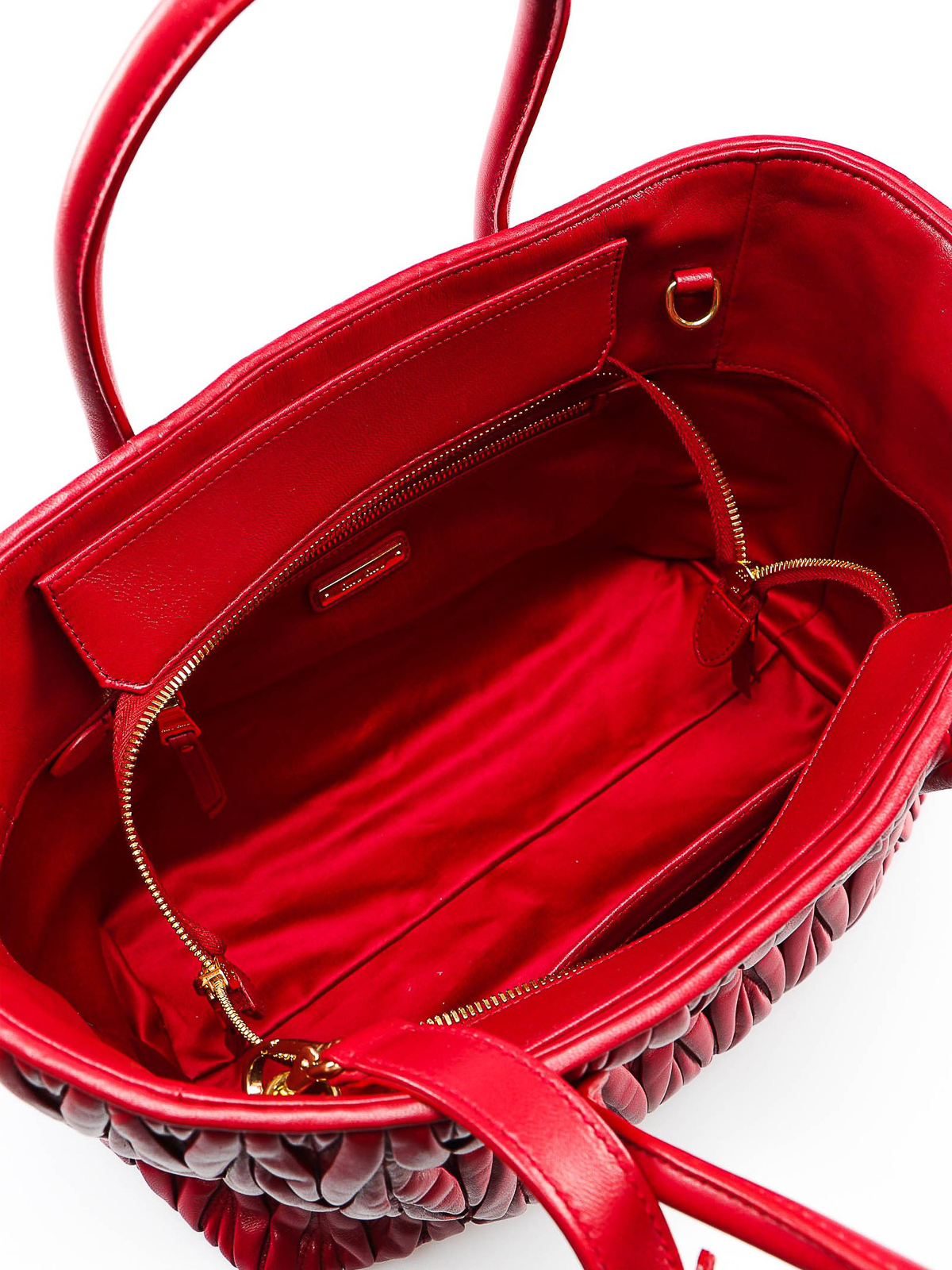 miu miu patchwork bolsa