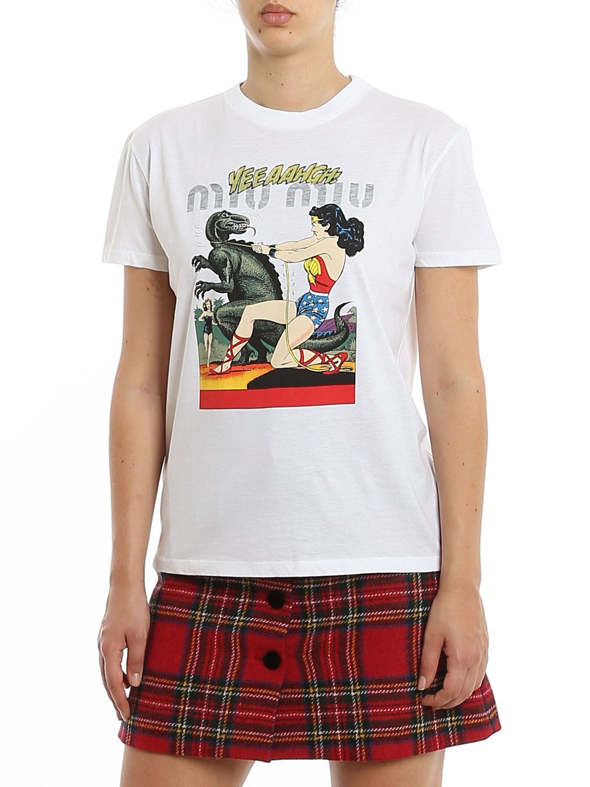 miu miu wonder woman t shirt