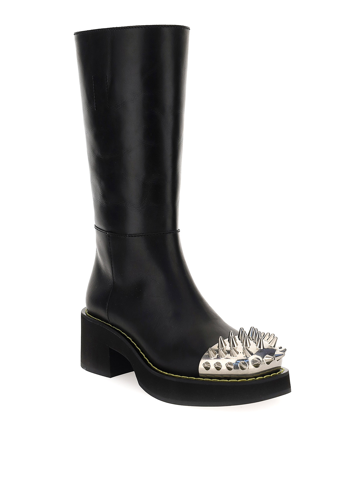 miu miu studded boots