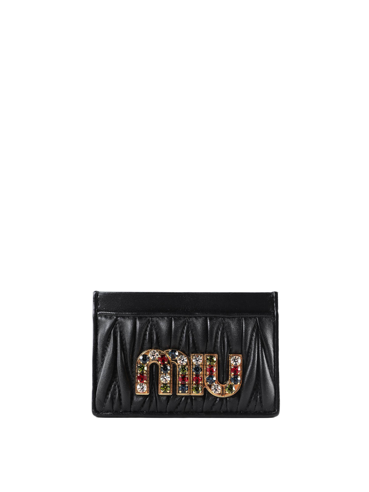 miu miu matelasse card holder