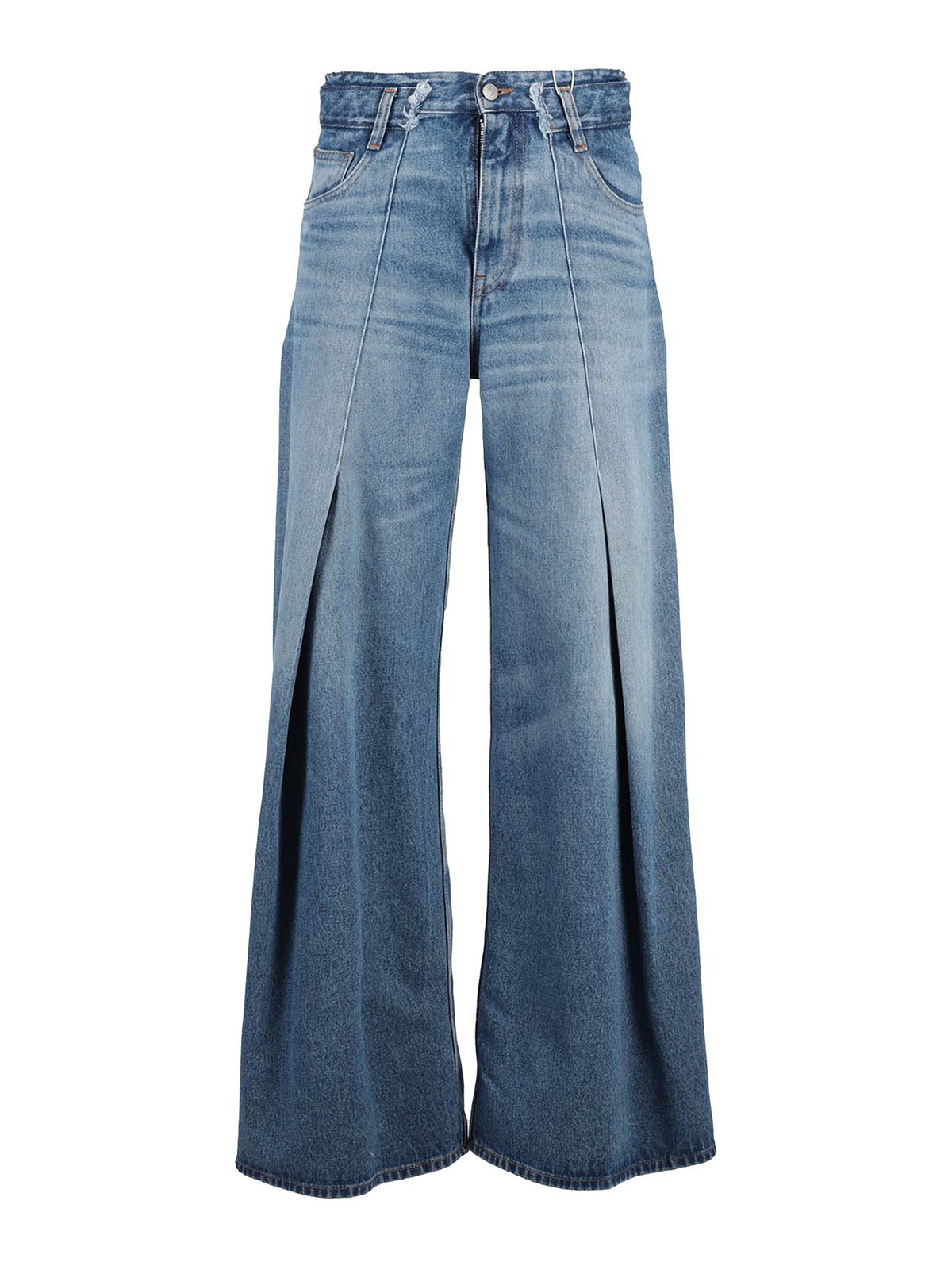 MM6 Maison Margiela - Flared jeans with darts - flared jeans ...