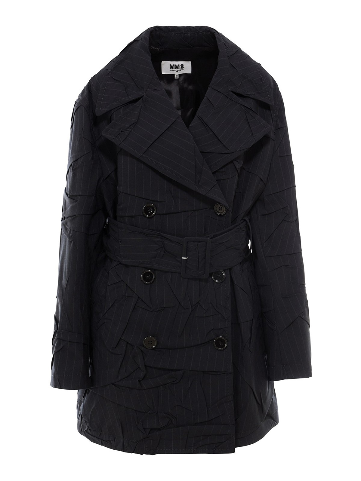 wool blend trench coat