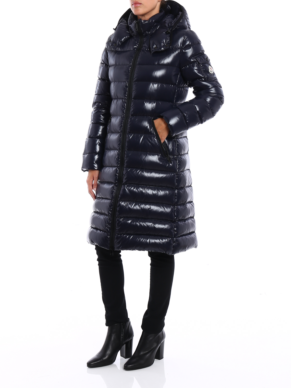 moncler mantel moka schwarz