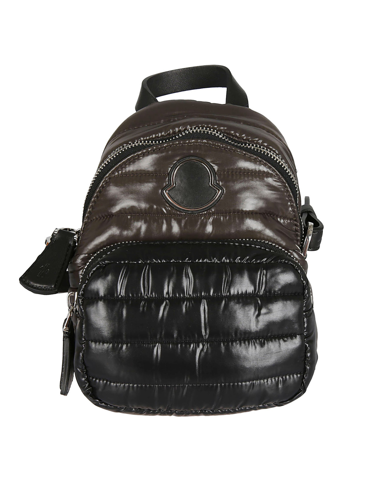 Kilia two-tone quilted nylon backpack