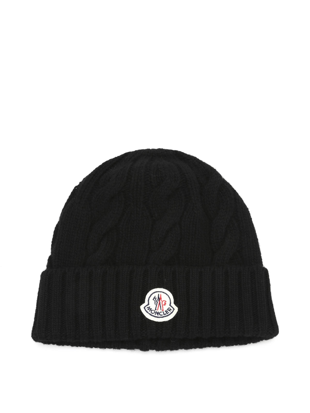 Moncler - Cappellino di lana con trecce - berretti - B2091002870004656999