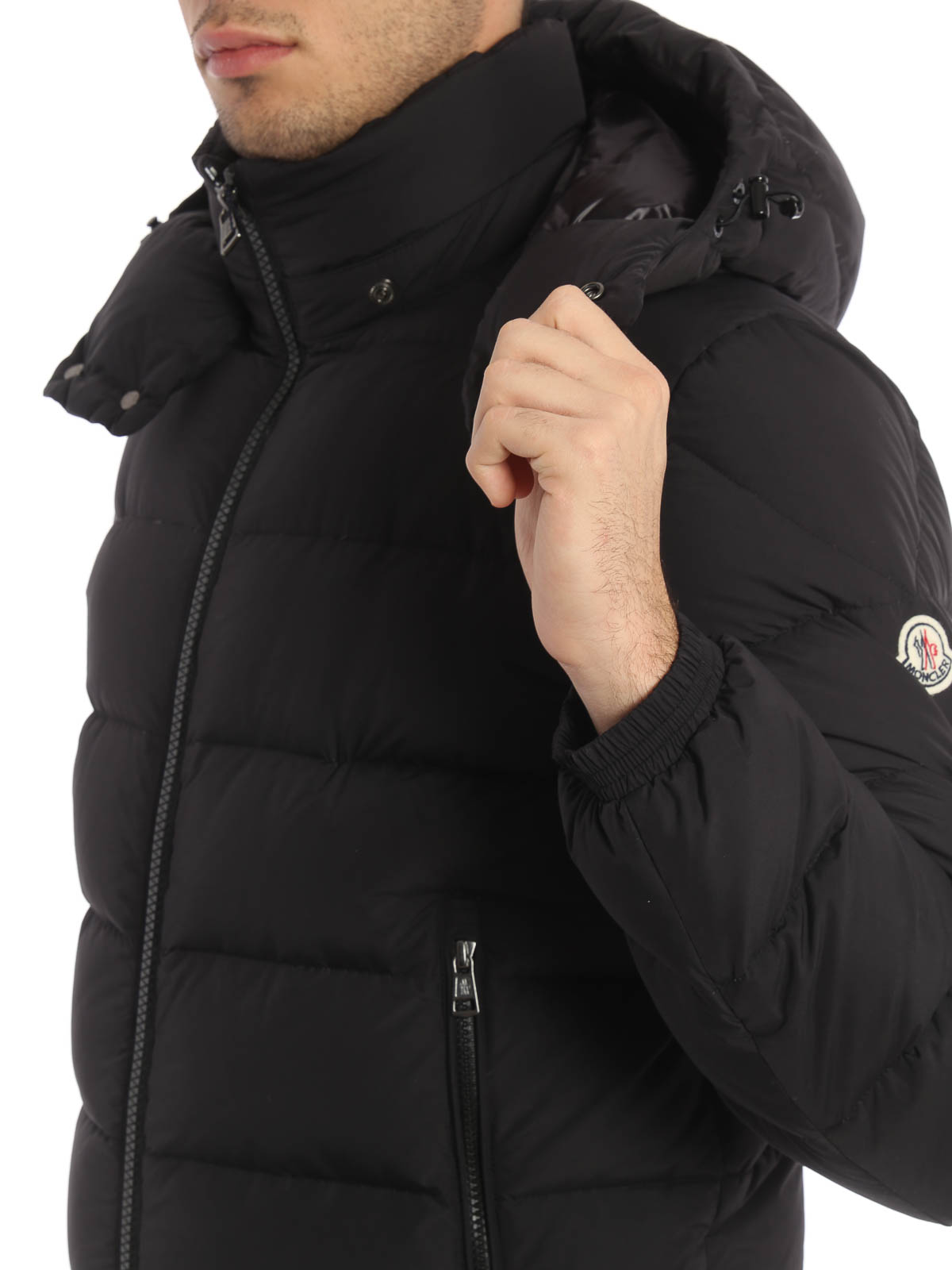 Moncler - Brique quilted padded jacket 