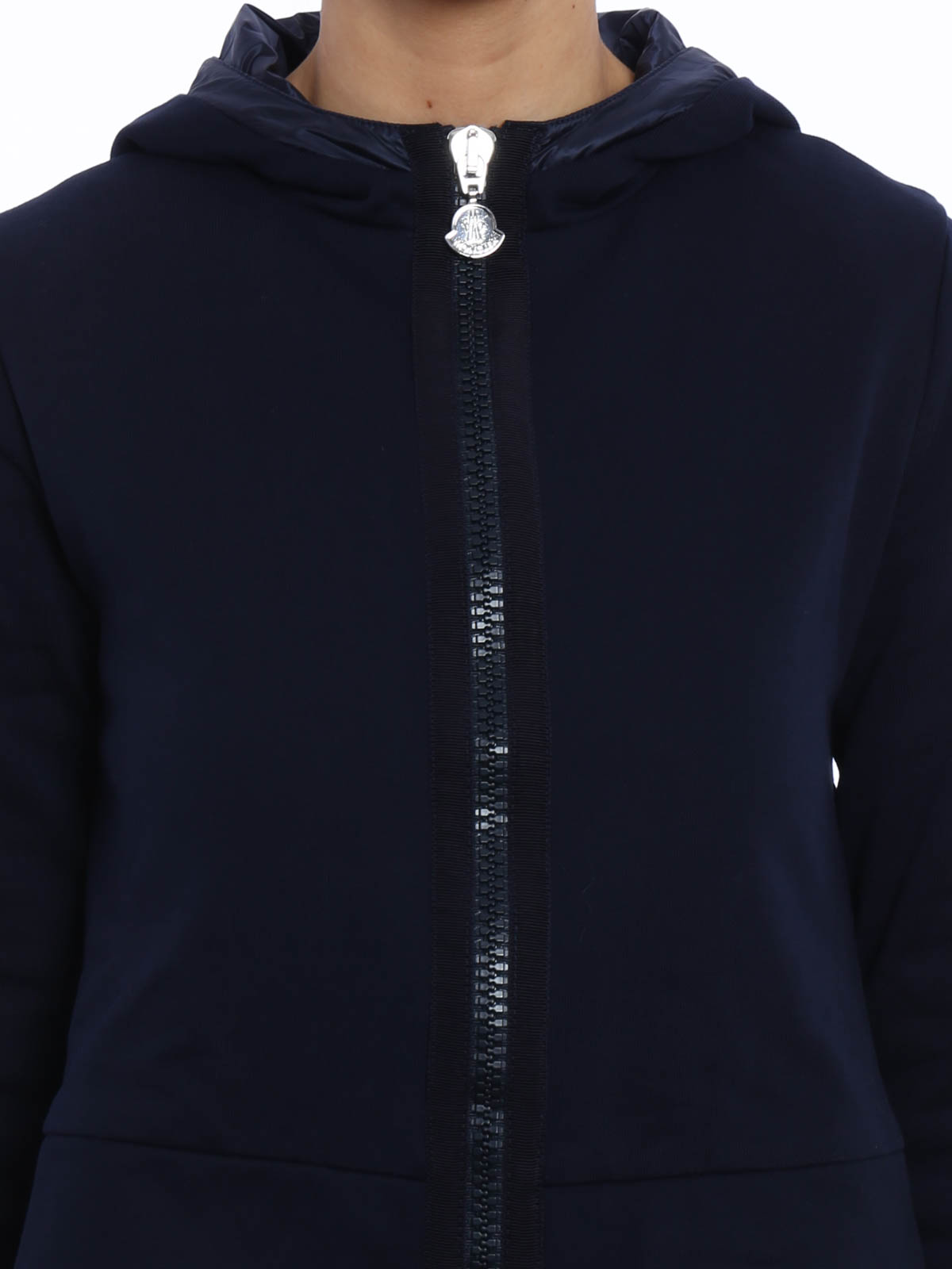 Sweatshirts & Sweaters Moncler - Cotton and nylon hoodie 