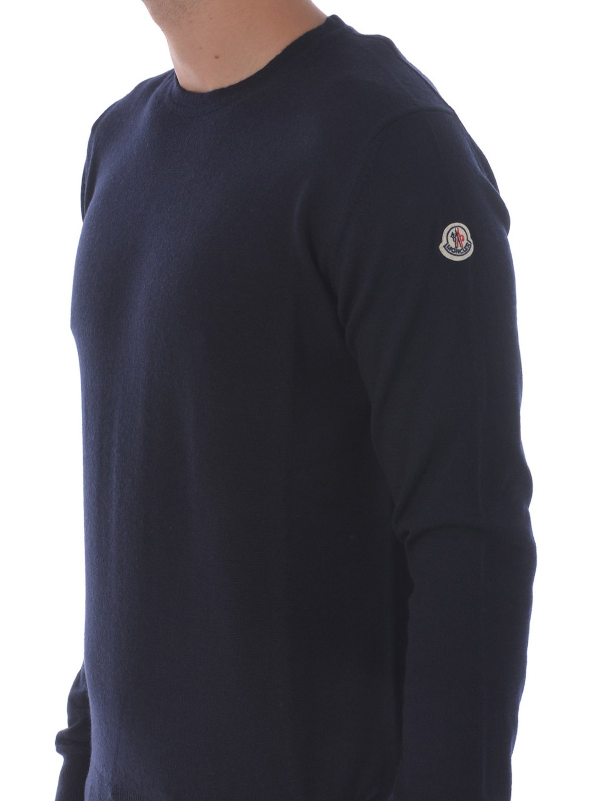 moncler blue sweater