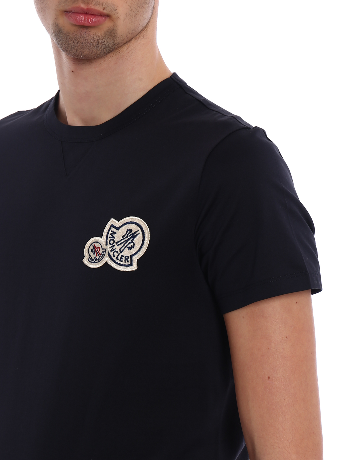 moncler t shirt mens black