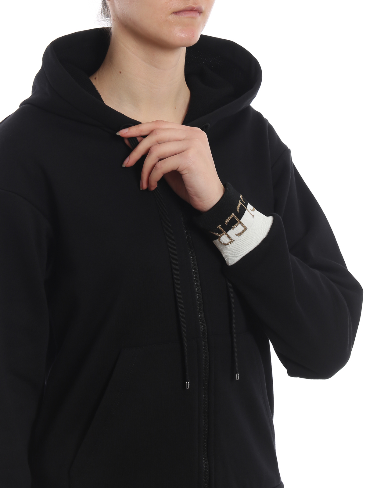 Sweatshirts & Sweaters Moncler - Hooded zip sweat jacket 