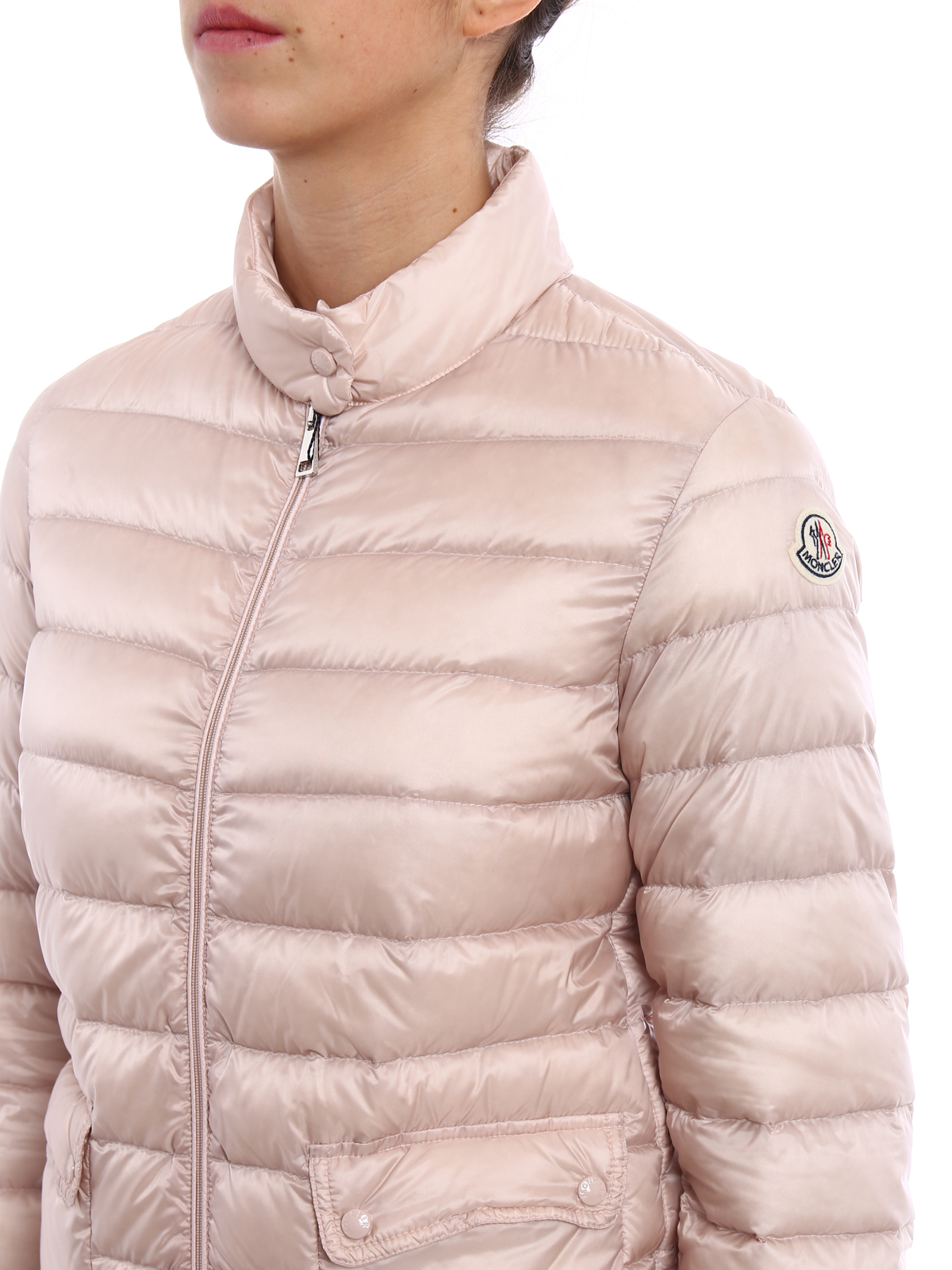 Moncler - Lans light pink puffer jacket 