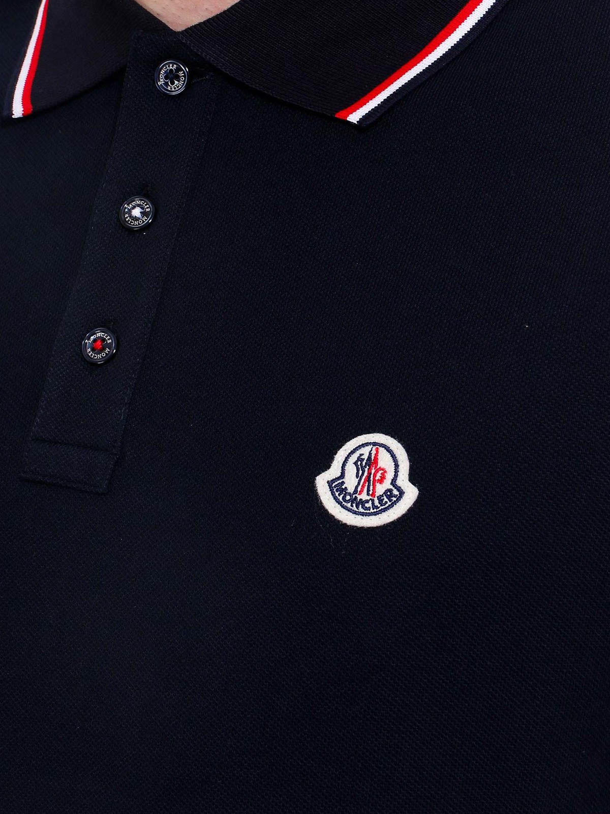 Polo shirts Moncler - Piqué polo - 8A7030084556773 | Shop online 