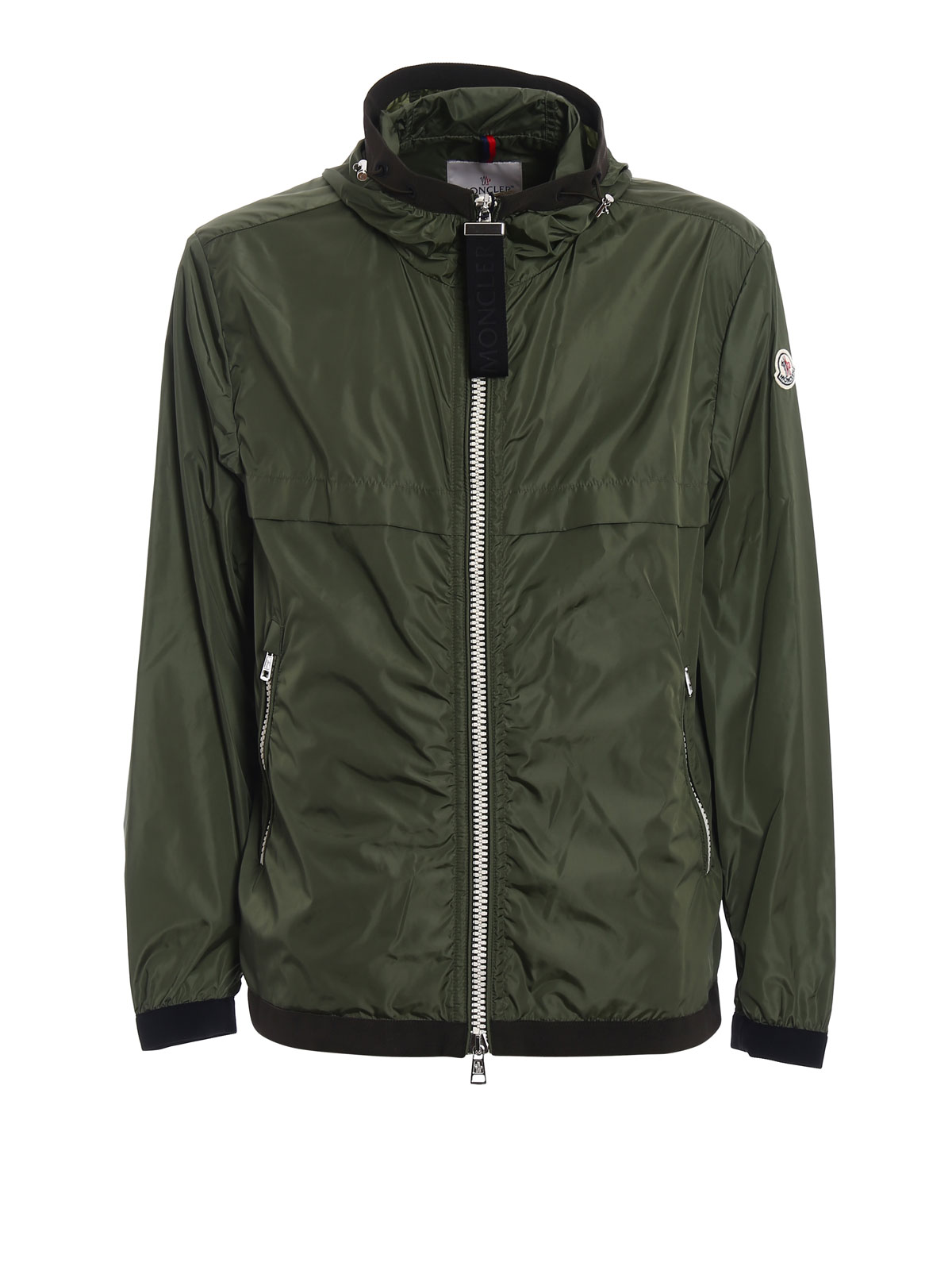 Casual jackets Moncler - Alshat dark green windproof jacket ...