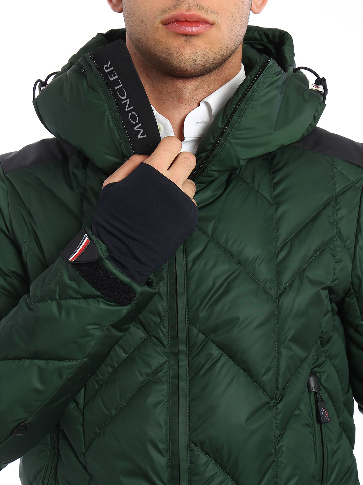 moncler grenoble green jacket